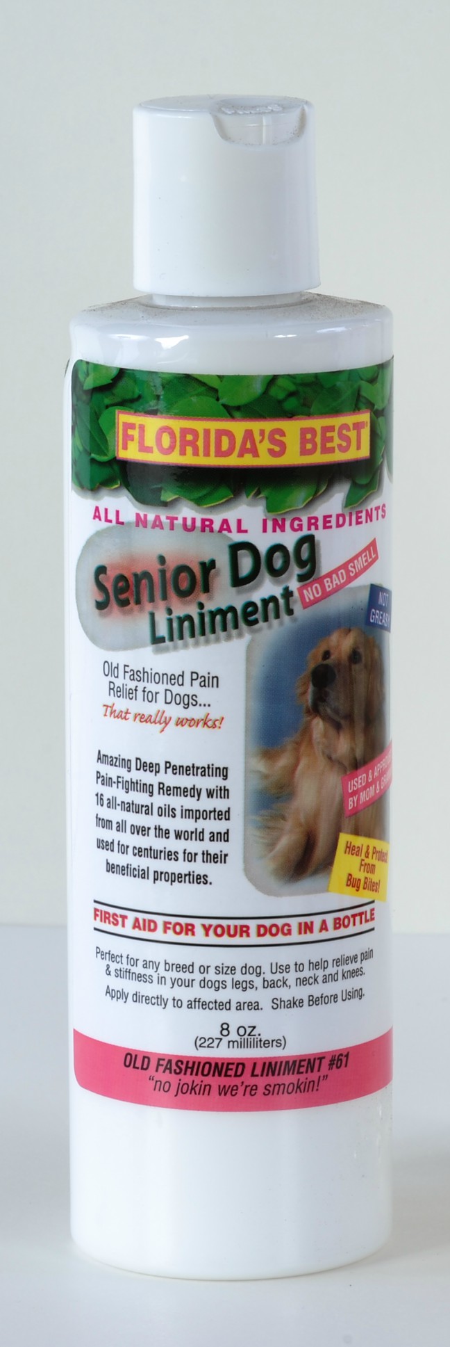 Senior Dog Liniment Florida's Best INC